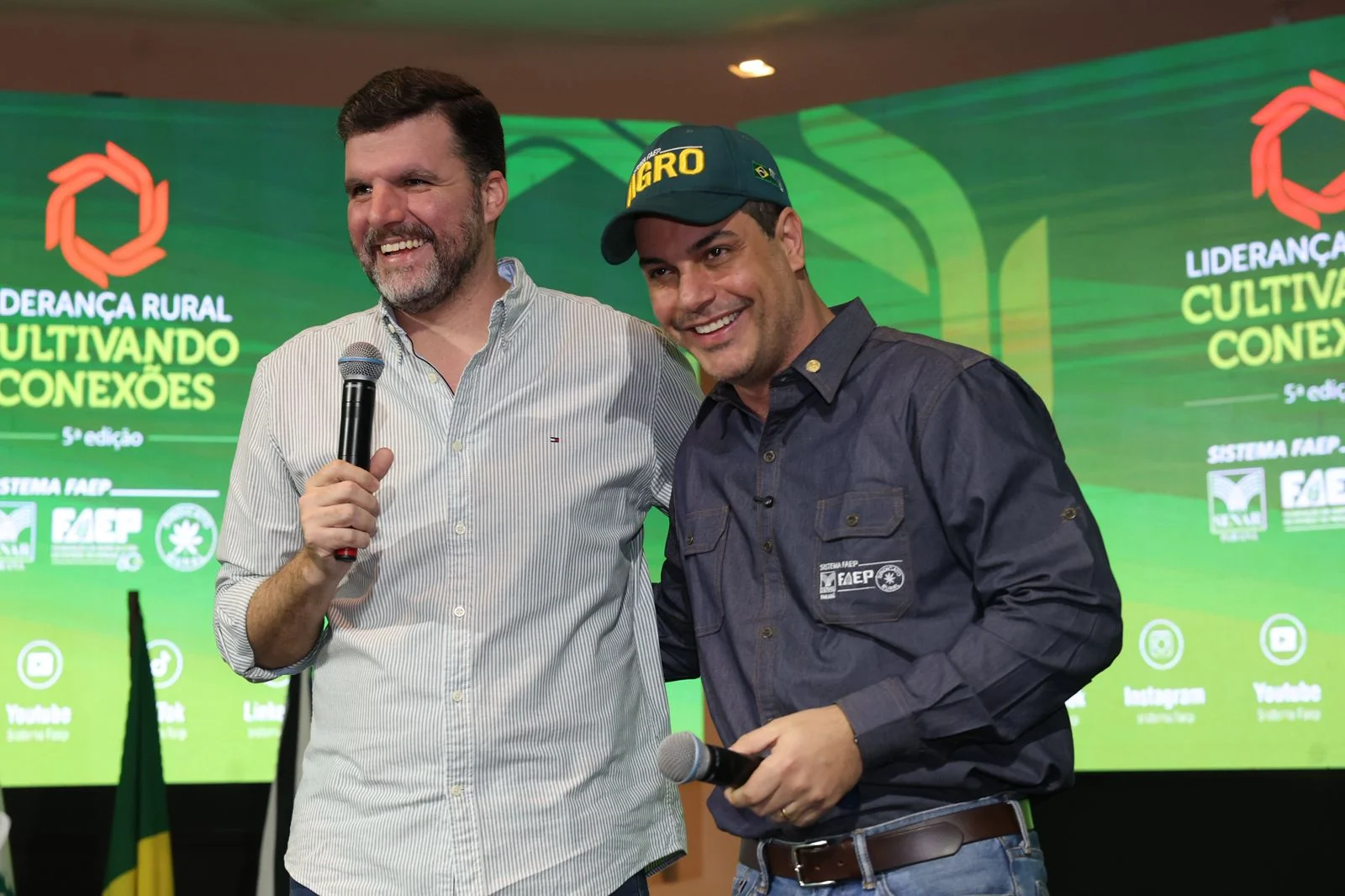 Pedro Lupion no evento FAEP